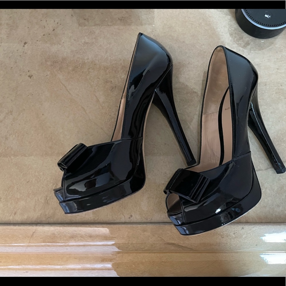 Fendi black high heels